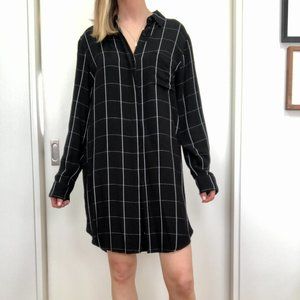 Rails button up shirt dress